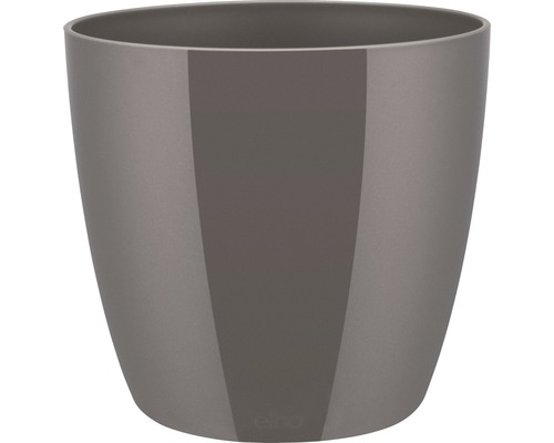 elho Brussels Diamond plantenbak, kunststof, Ø 30 cm, H 27 cm, oesterparel
