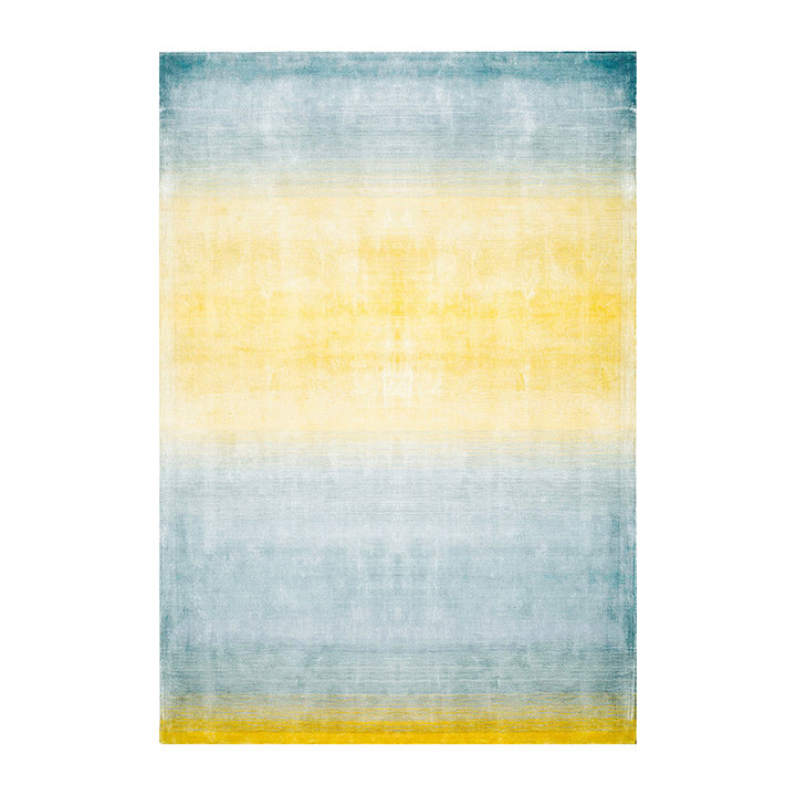 Viscose vloerkleed - Rachelle Geel | Zonnig