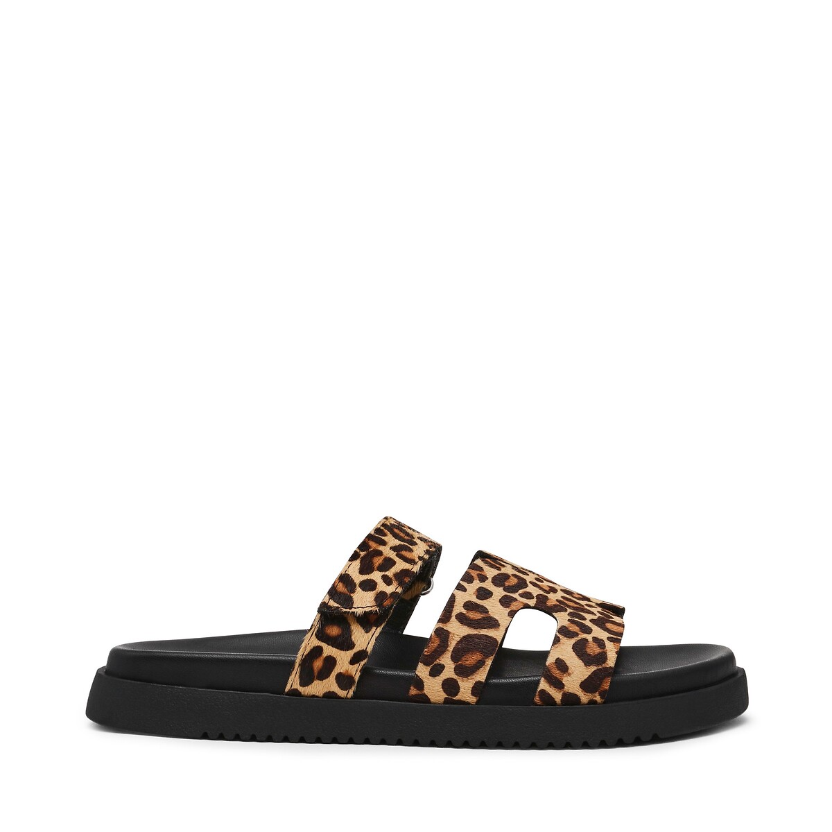 STEVE MADDEN<br>Mules rasteiras de couro Missile