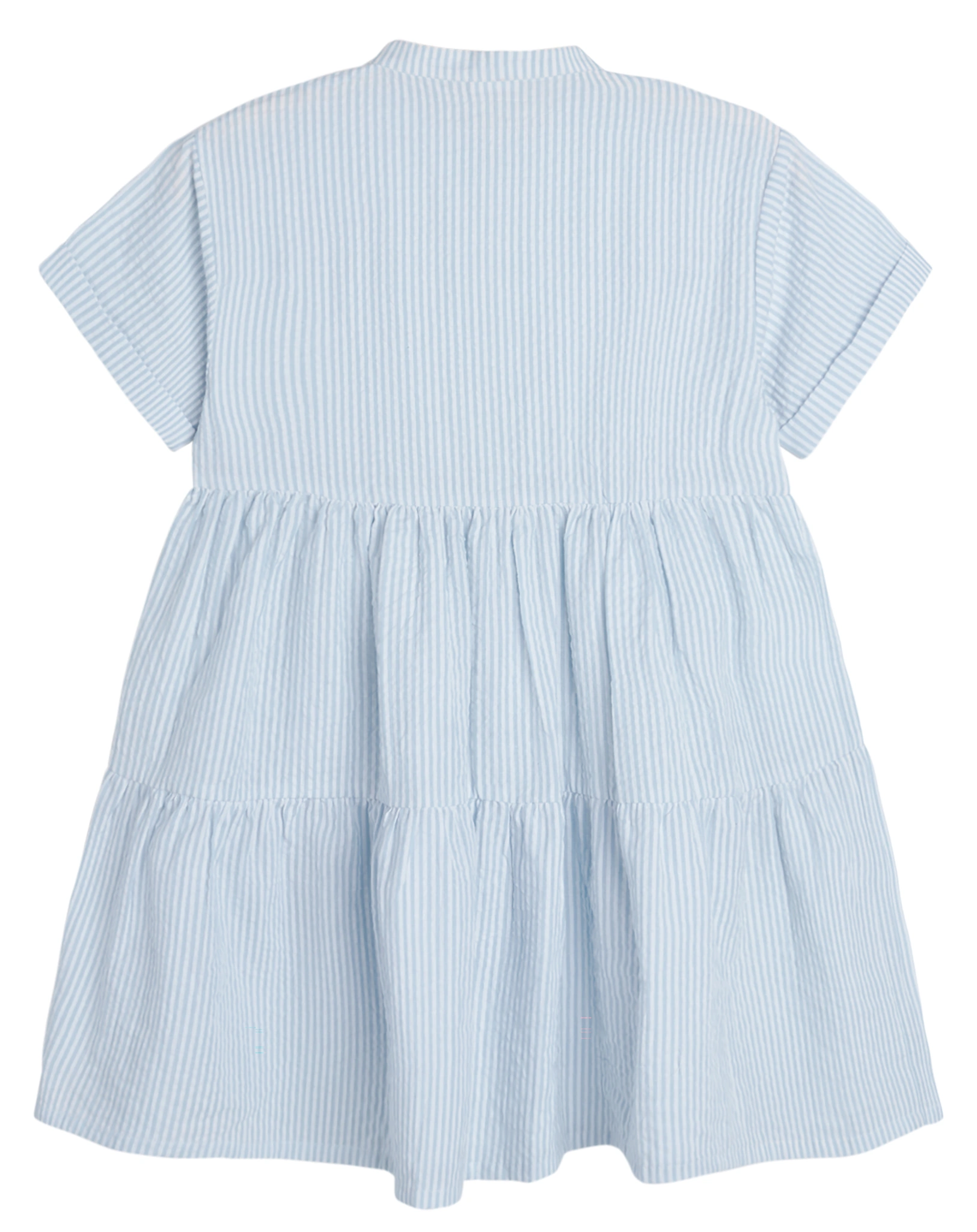 Blusen-Kleid KAREN-MARIE gestreift in chambray