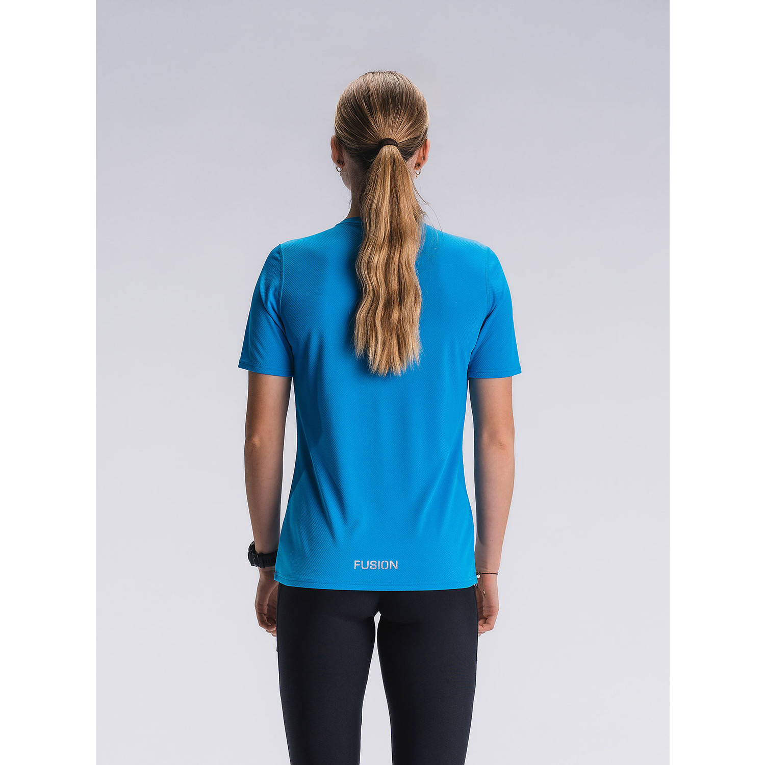 Fusion Run Shirt 2in1 Short Set Dames