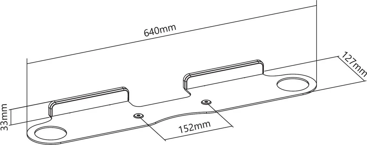 Support mural pour Sonos Beam Supports pour enceintes