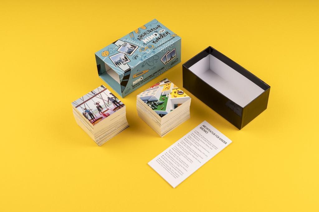 Architektur für Kinder. Memo I Architecture Kids. Matching game
