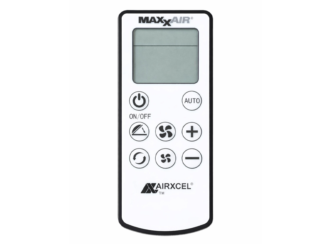 Maxxfan Deluxe Compact 28 x 28 dakluik met ventilator - smoke