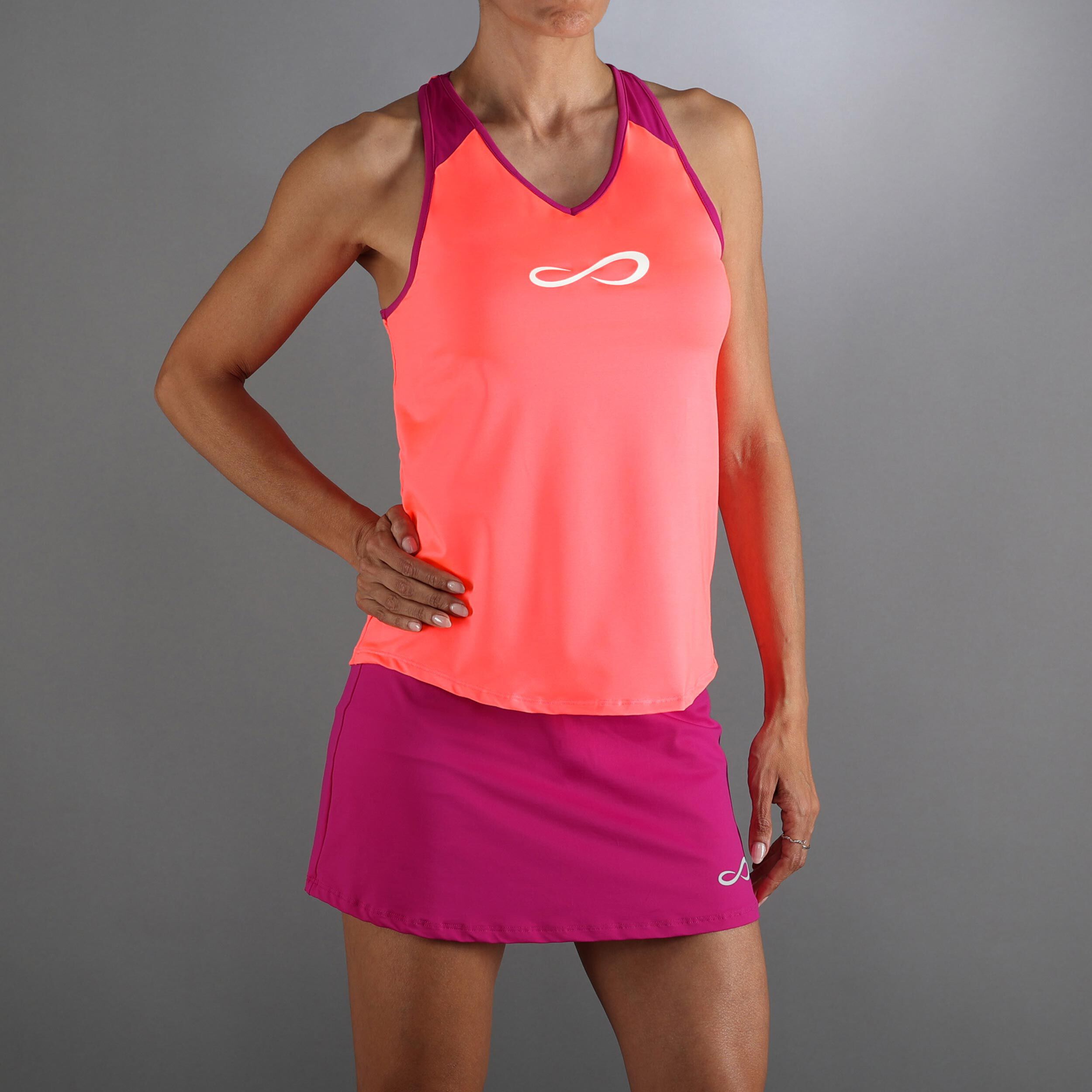 Endless Speed V Débardeur Tank Top Femmes - Corail