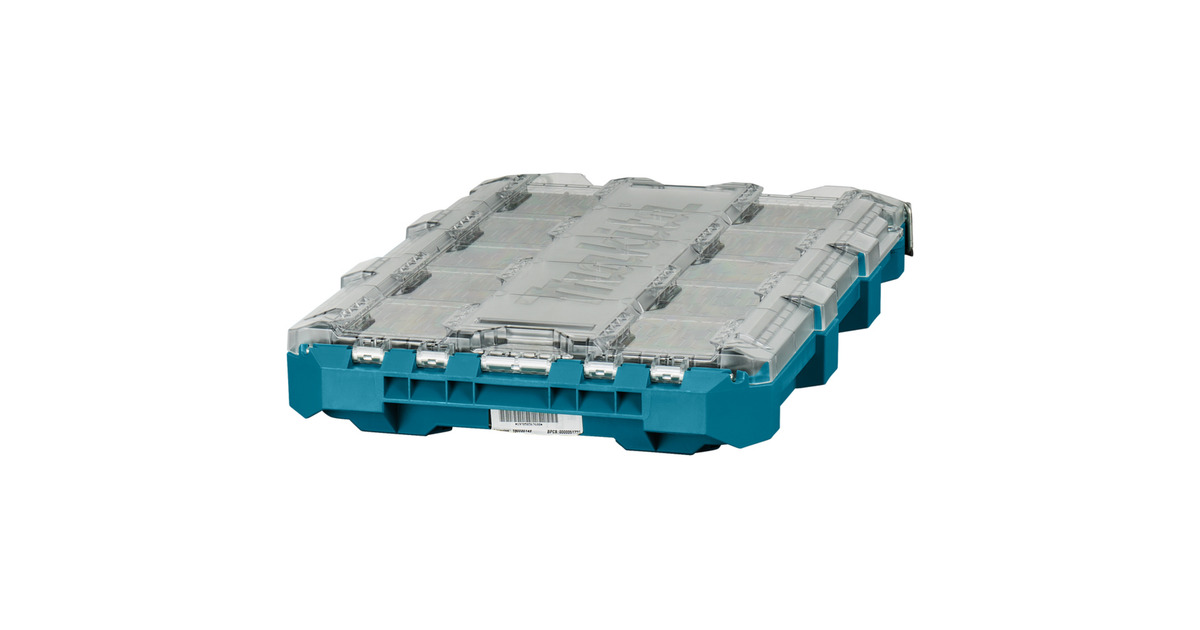 MakitaMaktrak Organizer Plat P-91051 gereedschapsbox  (Blauw/zwart)