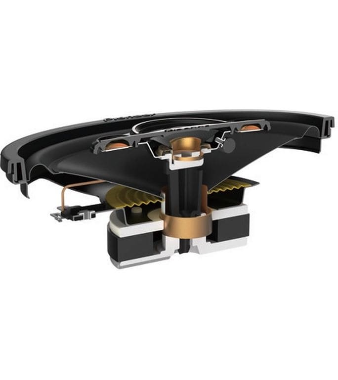Pioneer 4-Weg Lautsprecher Paar TS-A4671F 4-Wege Koaxiallautsprecher (200W)
