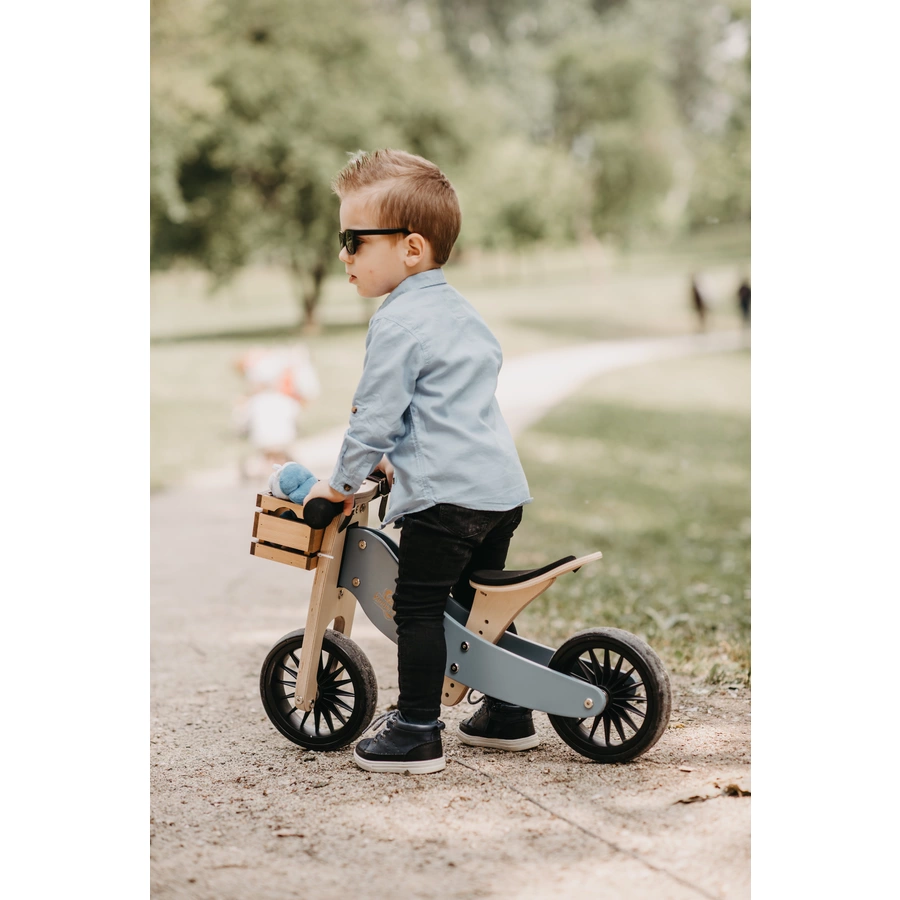 Kinderfeets® 2-in-1 Dreirad Tiny Tot Plus, blau