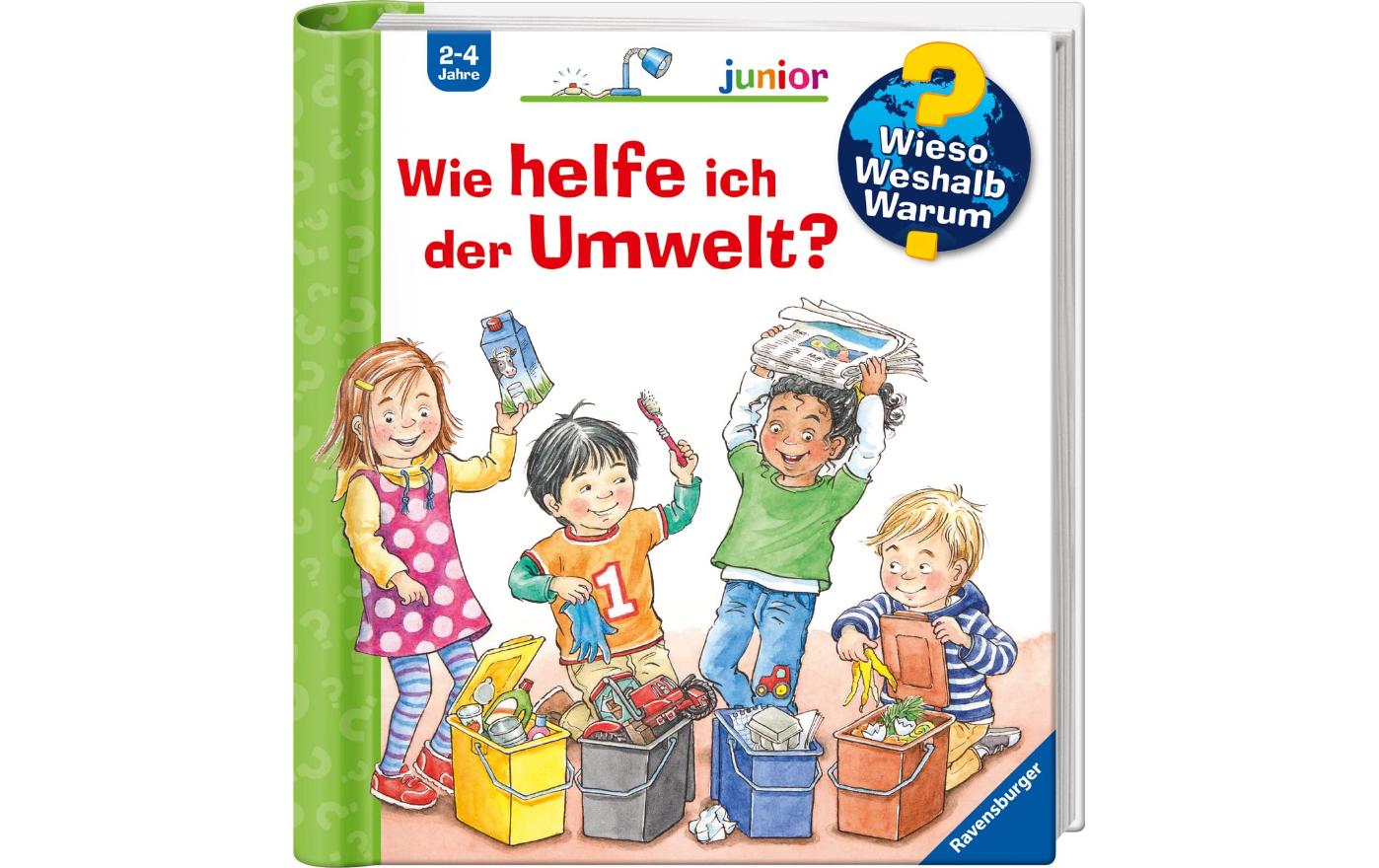 Kinder-Sachbuch WWW Wie helfe ich der Umwelt?Plastik, Strom und Wasser sparen – hier machen schon die Kleinsten mit