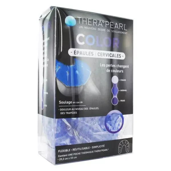 TheraPearl Colors Epaules Cervicales Compresse Chaud/Froid 29,2cm x 33cm