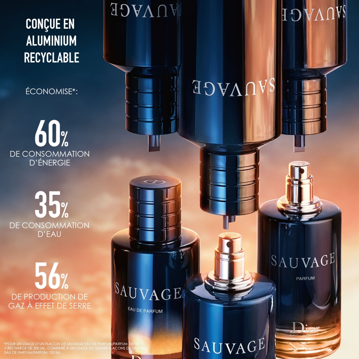 DIOR Sauvage Eau de Parfum - Flacon Recharge