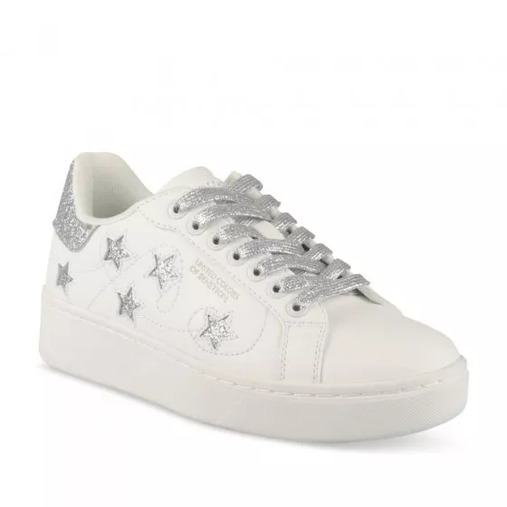 Baskets BLANC BENETTON