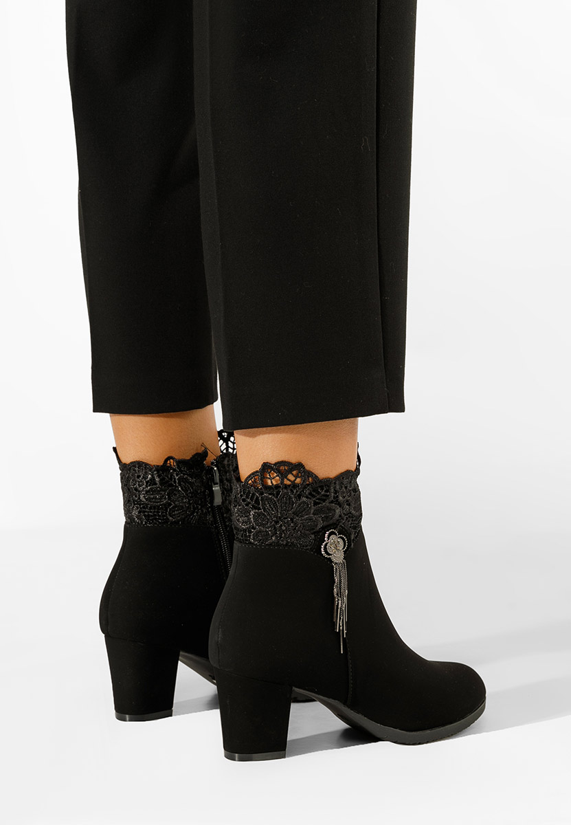 Bottines élégantes noires Natira