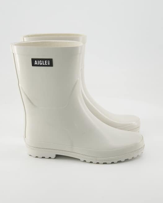 Aigle Eliosa Bottillon Gummistiefel in Weiß