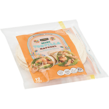 Jumbo Mini Tortilla Naturel 12 Stuks