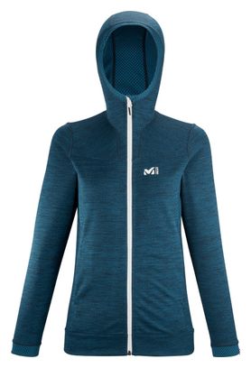 Polaire à capuche Millet Lokka Hoodie II Bleu Femme