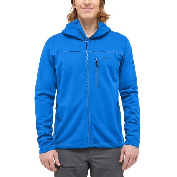 Veste polaire ski rando HAGLÖFS ROSSON MID HOOD M ELECTRIC BLUE
