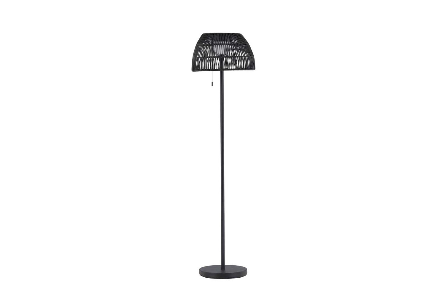 Mabis LED vloerlamp voor buiten, zwart. 40 x 40 x 150 cm
