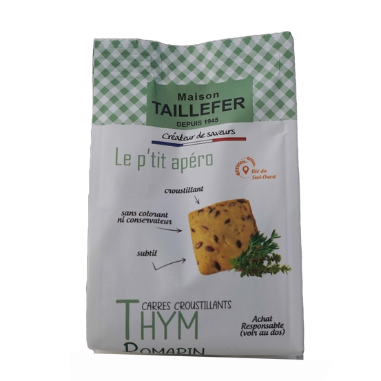 Les carrés croustillants Thym et Romarin 97 g