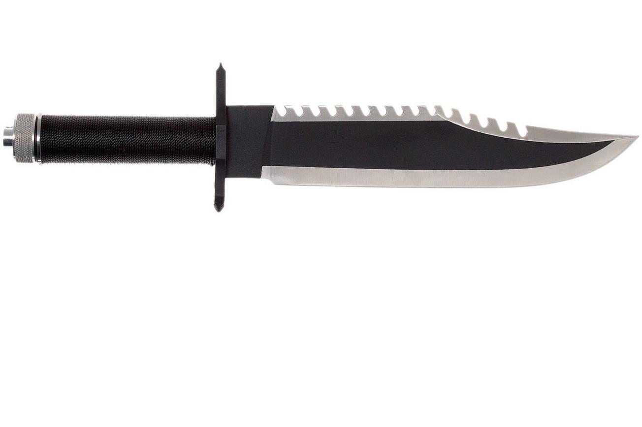 RAMBO knife First Blood Part II Standard Edition met survival kit, 9294