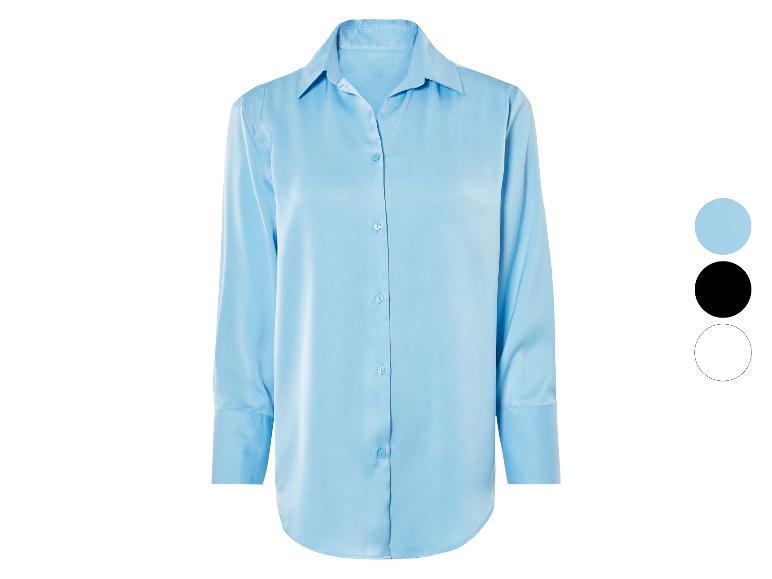 Satijnen dames blouse