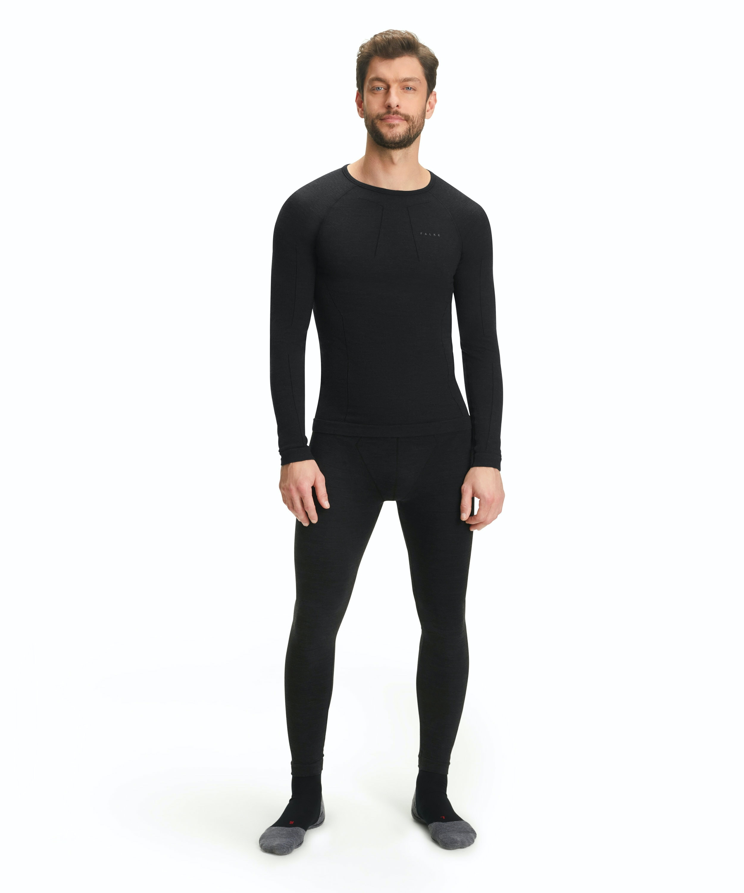 Falke Men Long Tights Wool-Tech<br>Varm og teknisk longs for vinteraktivitet!