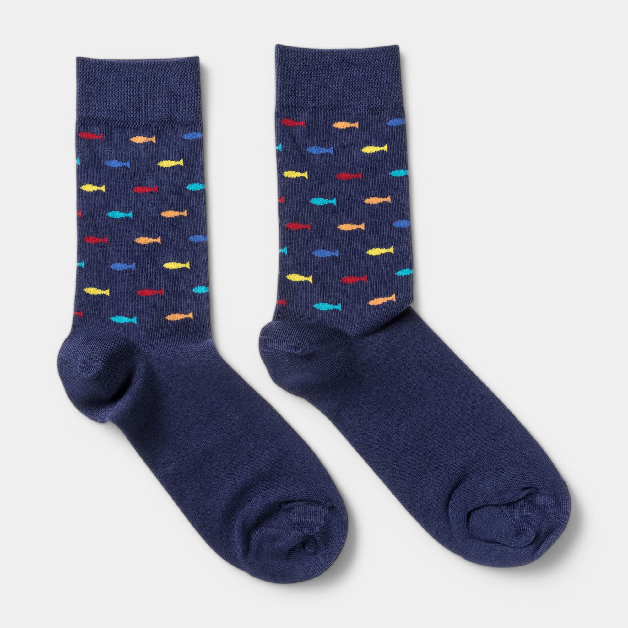 Chaussettes Homme bleu marine
