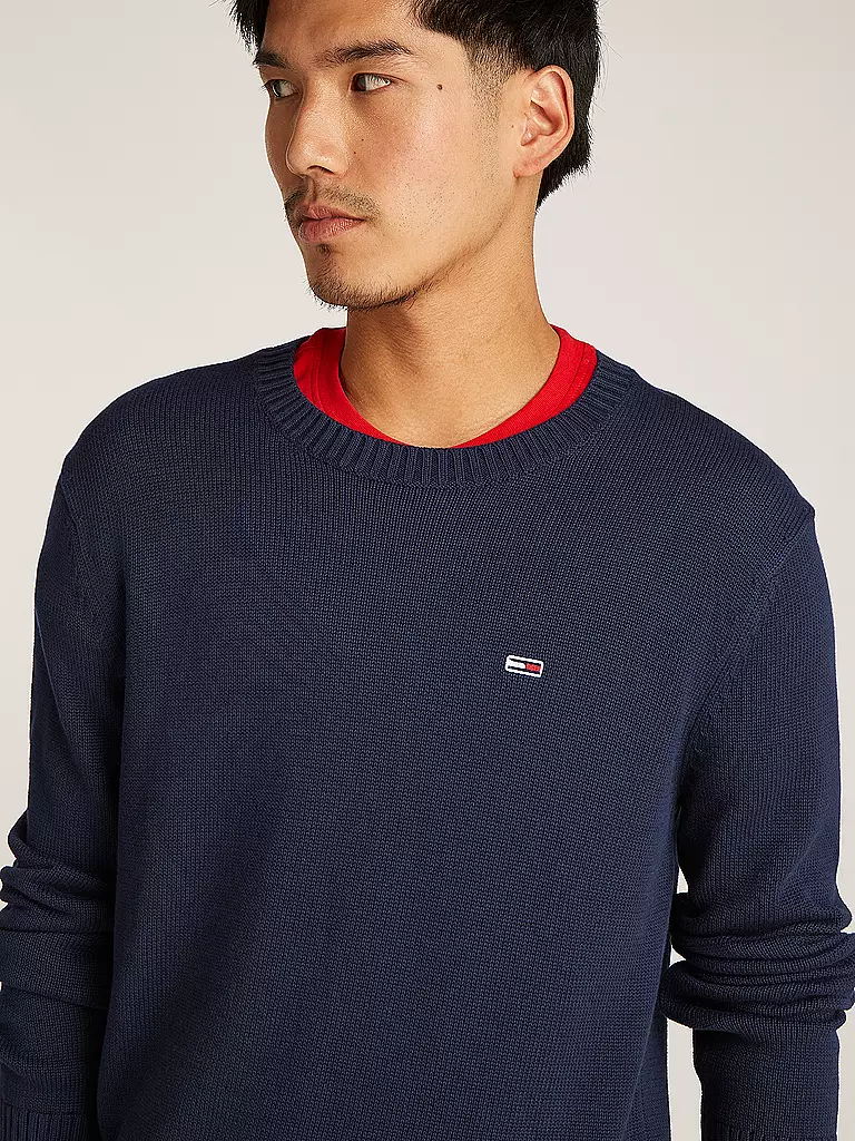 TOMMY JEANS Pullover dunkelblau