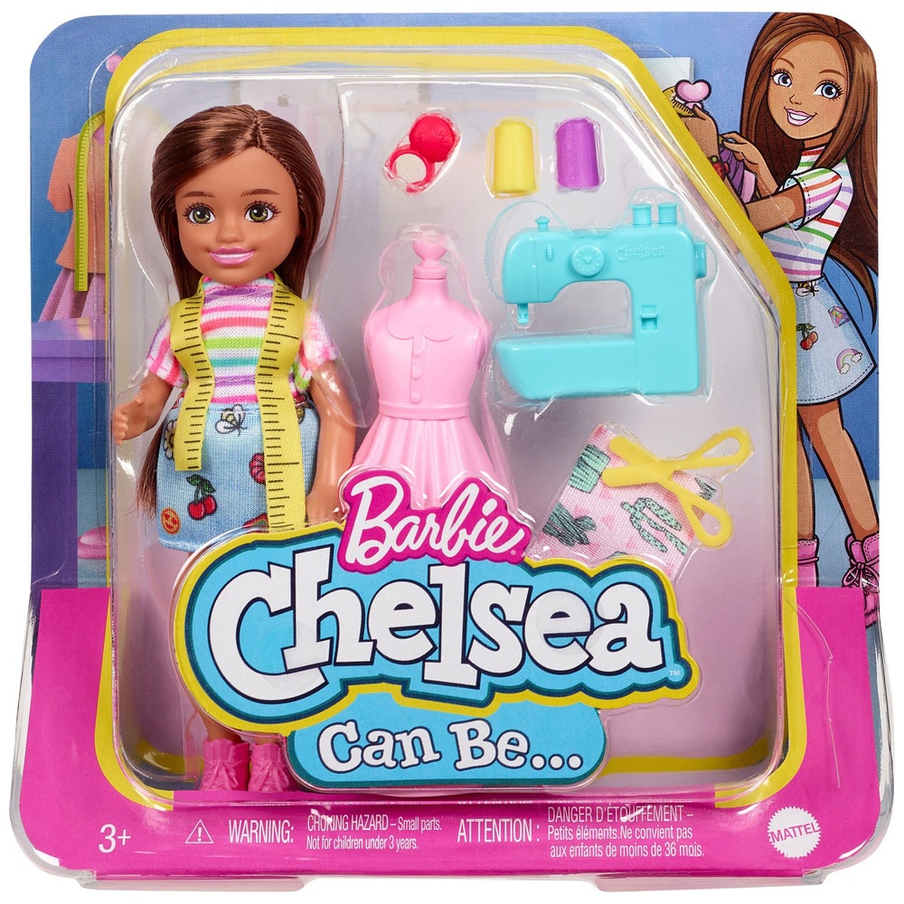 Barbie Chelsea Karrierepuppe - Modedesignerin-Puppe