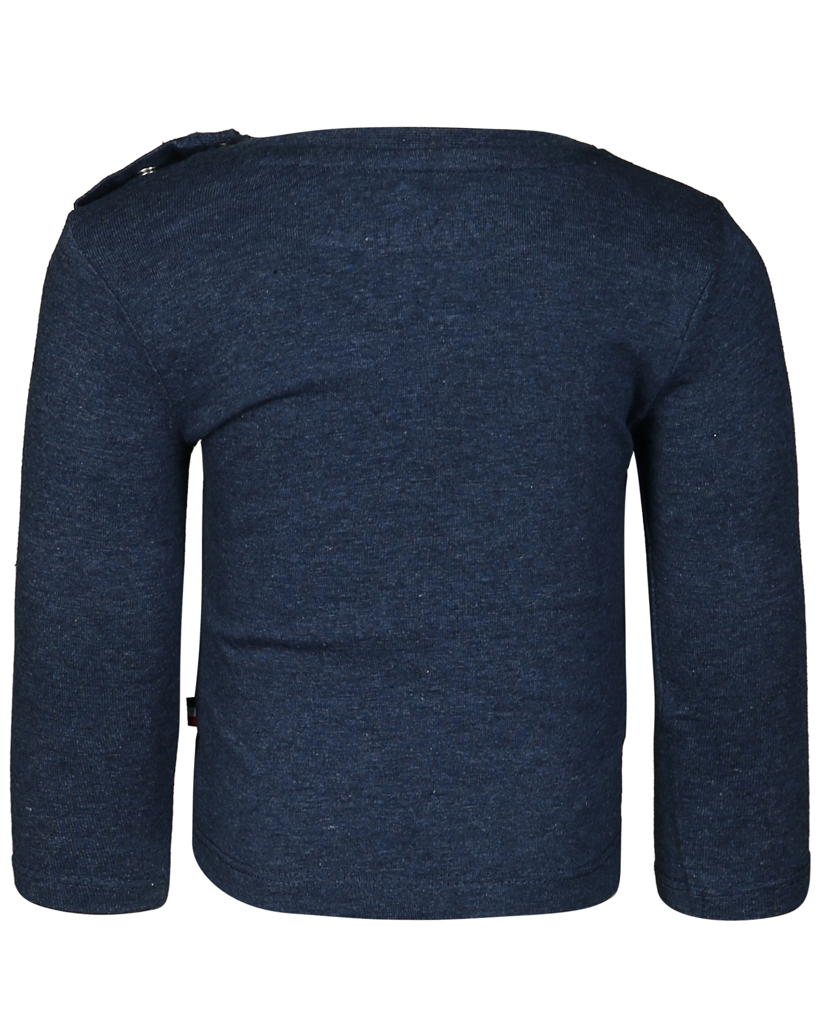 Langarmshirt JAY BABY in dunkelblau melange