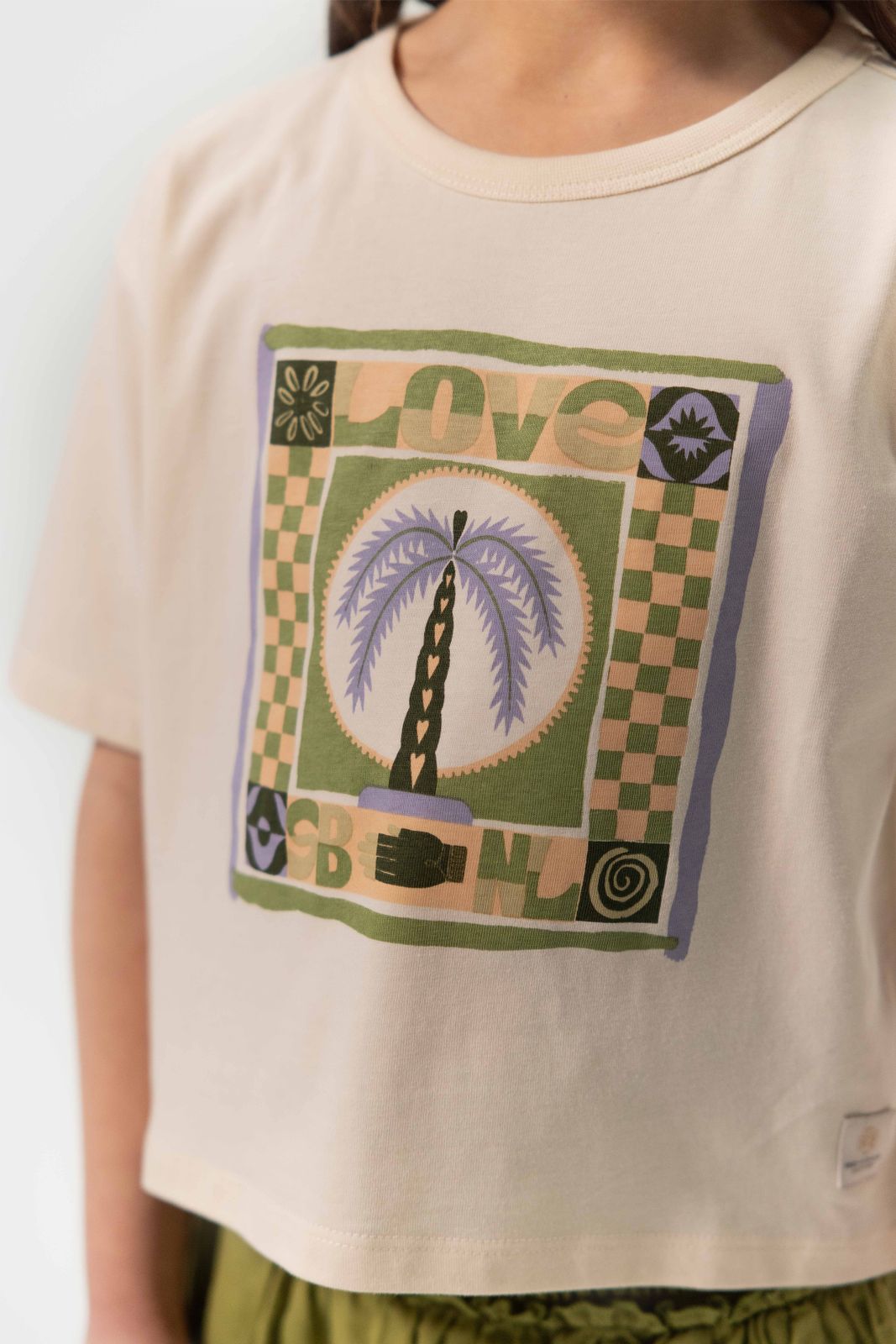 Off-white T-shirt met print