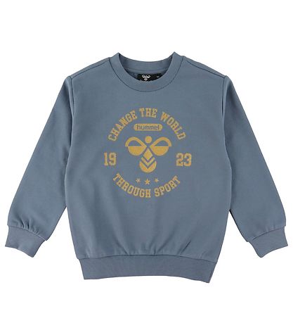 Hummel Sweatshirt - HmlMalin - Blåe Mirage