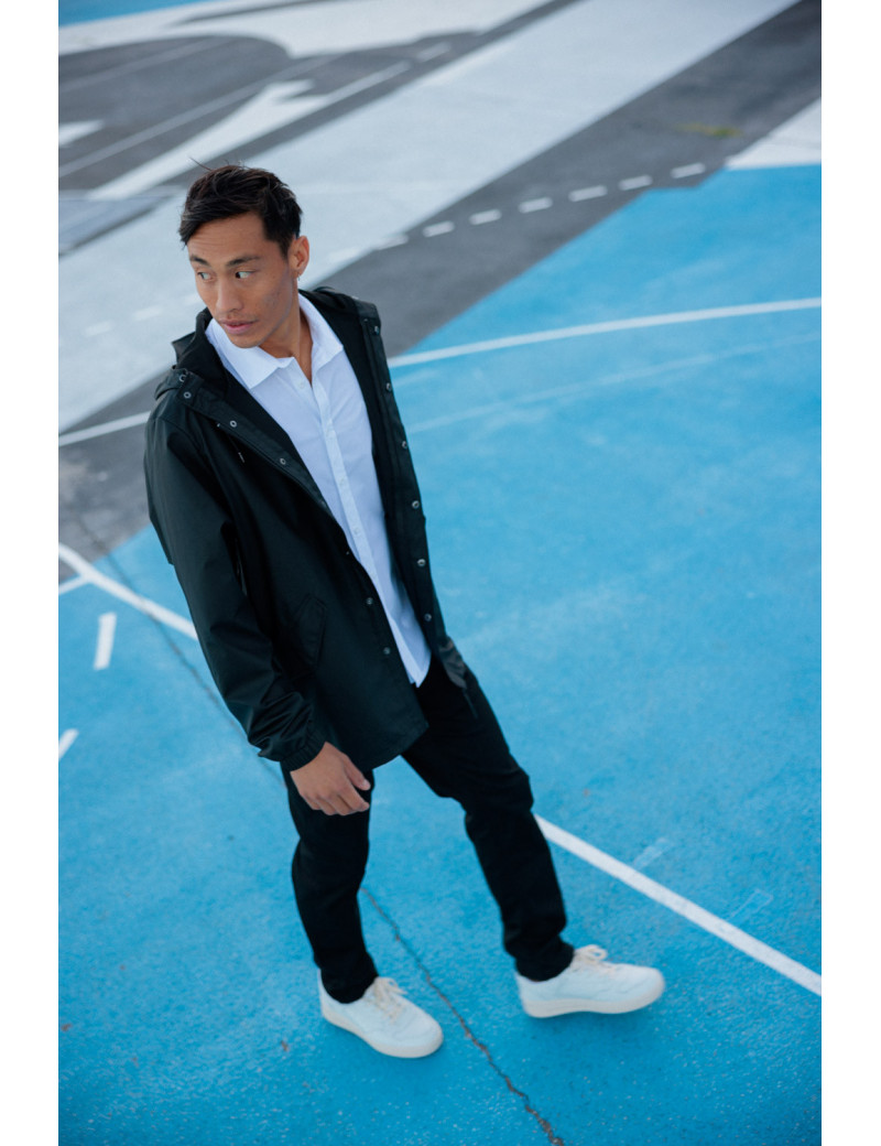 RAINS VESTE HOMME FISHTAIL  W3 NOIR