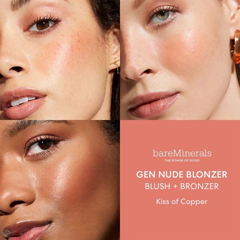 bareMinerals Gen Nude Blonzer 3,8 gr. - Kiss Of Copper