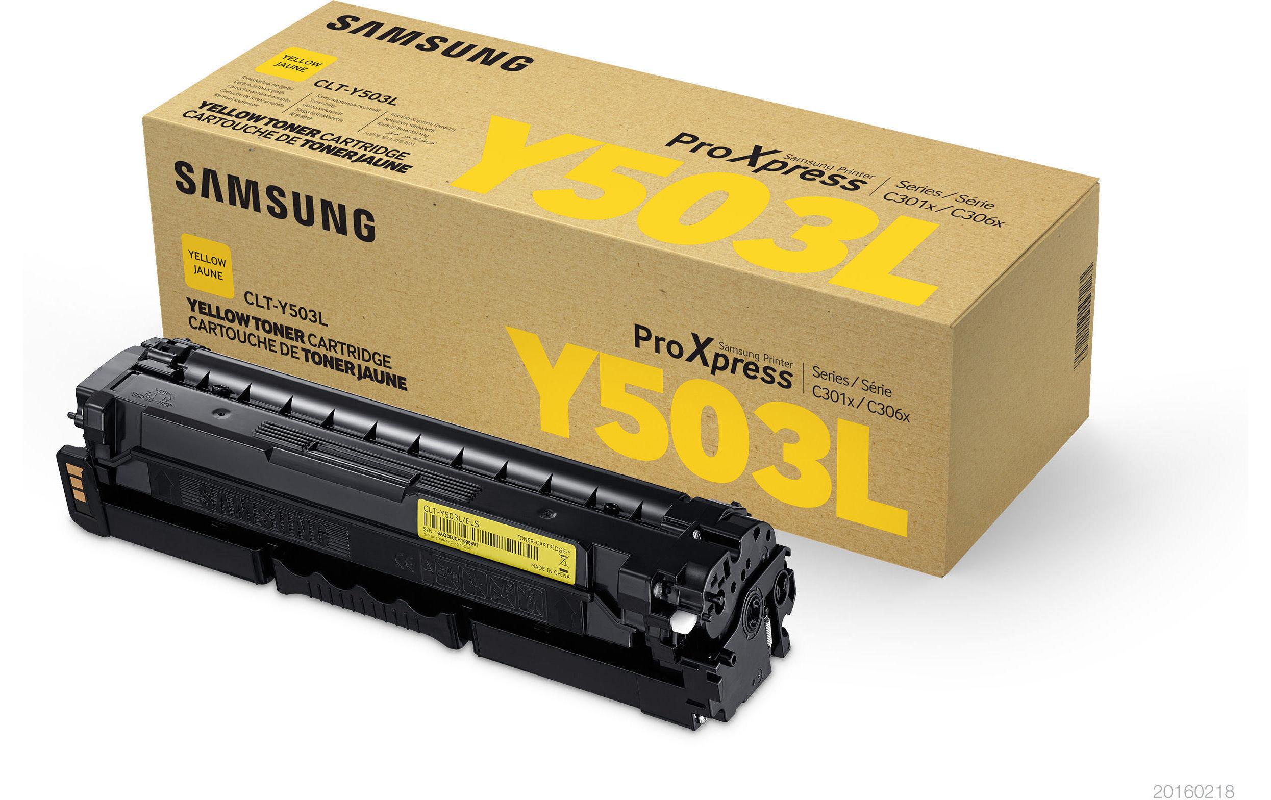 Toner CLT-Y503L / SU491A Yellow<br>Toner, Yellow