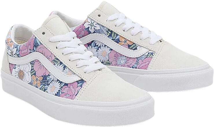 Vans ua old skool (retro floral) mlt/tr wht