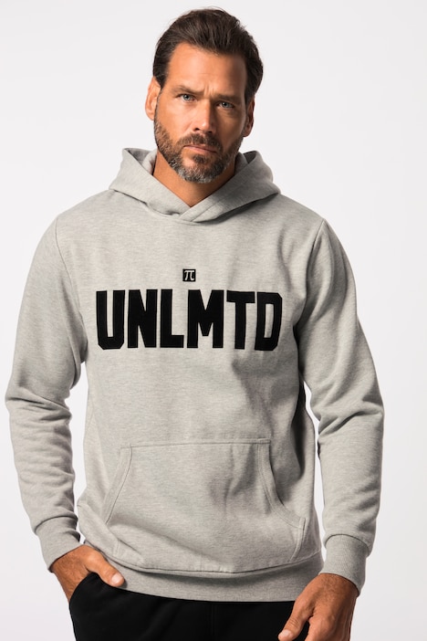 JAY-PI Hoodie, Fitness, Sweat, Kapuze, Flock-Print