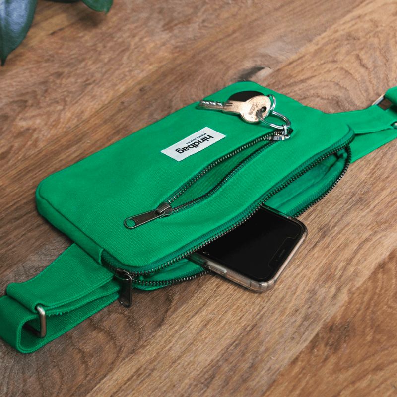 Sac banane Harry 24 cm Holi Vert