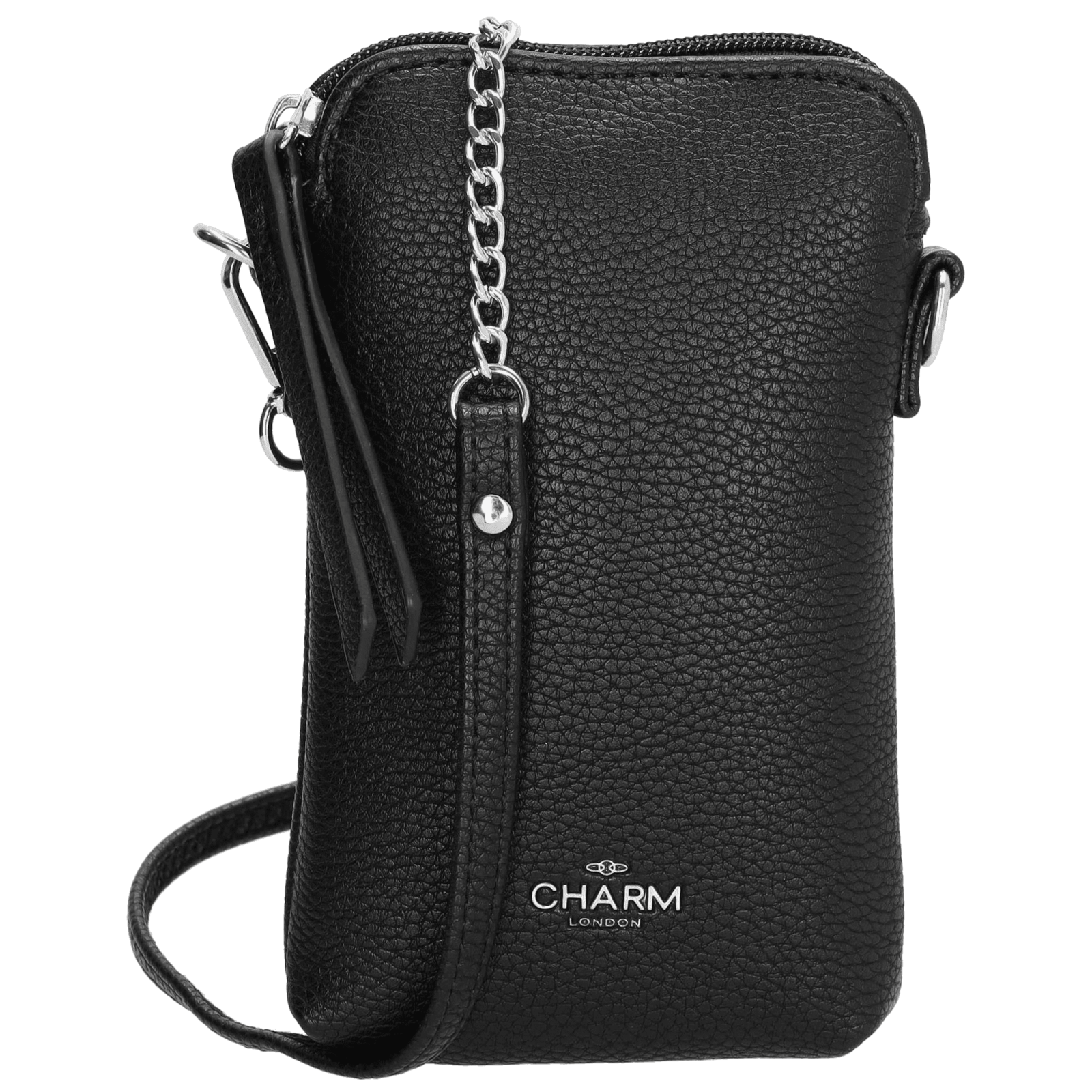 Charm London Stratford Telefoontasje Zwart