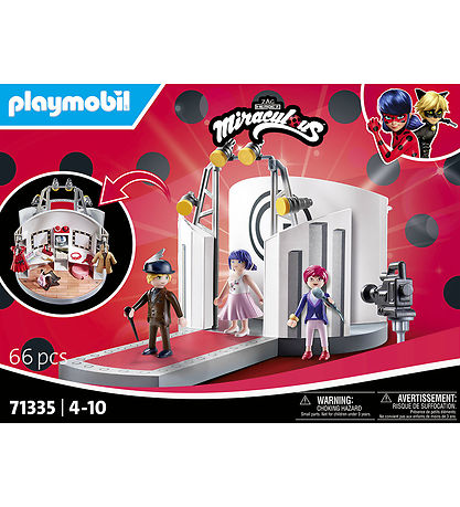 Playmobil Miraculous - Gabriels Modeshow - 71335 - 66 Teile