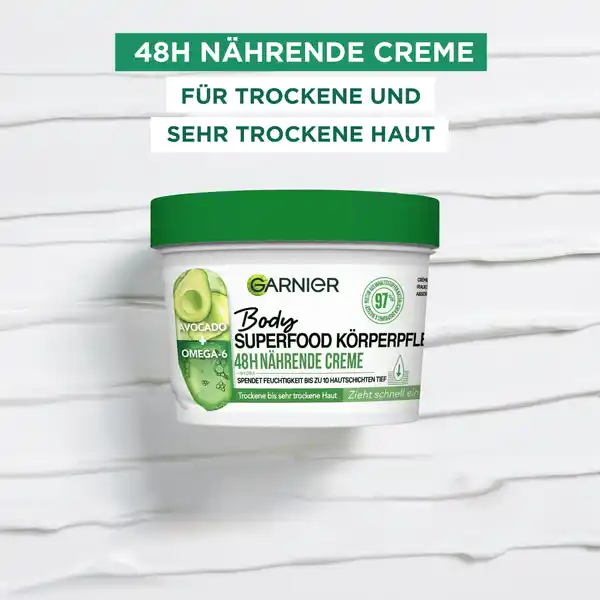 BODY SUPERFOOD Körperpflege 48h nährende Creme