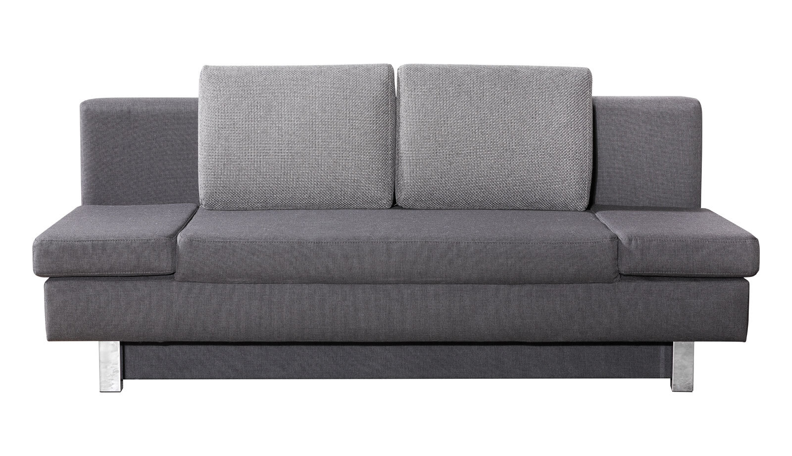 Schlafsofa TINO AV 200 x 102 cm dunkelgrau