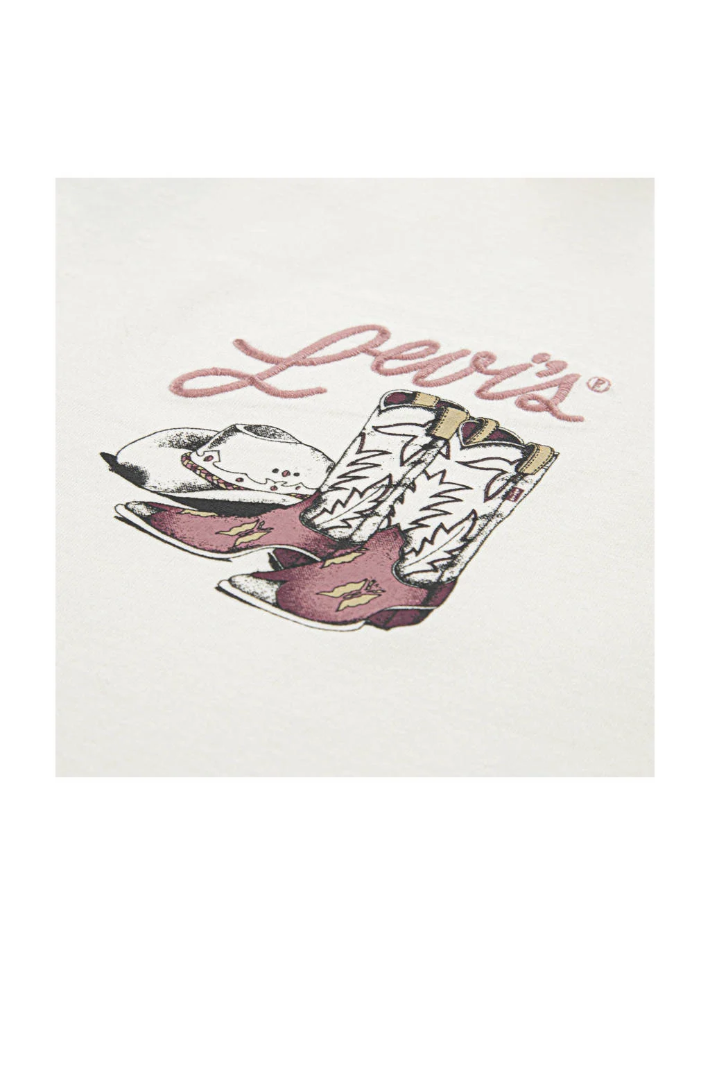 Levi's T-shirt ecru