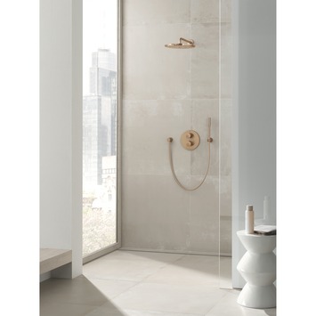 Grohe douchekop Rainshower Cosmopolitan hoofddouche 1 stand ø 31 cm koper