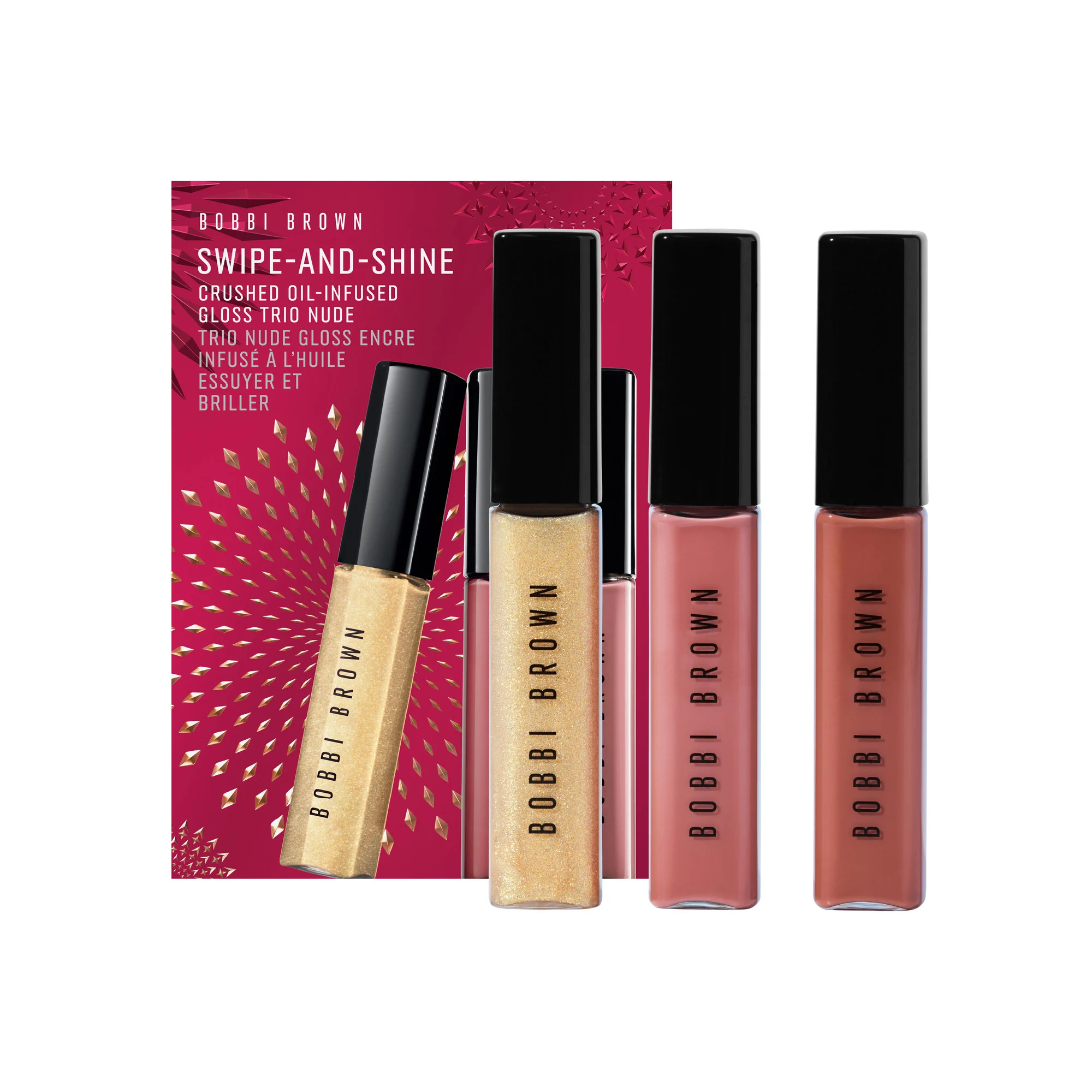 Swipe and Shine Crushed OilInfused Gloss Trio - Trio de mini-gloss |