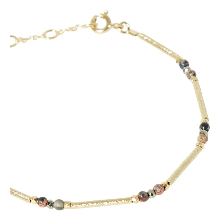 5 Octobre Bracelet Ella Pyrite | Doré