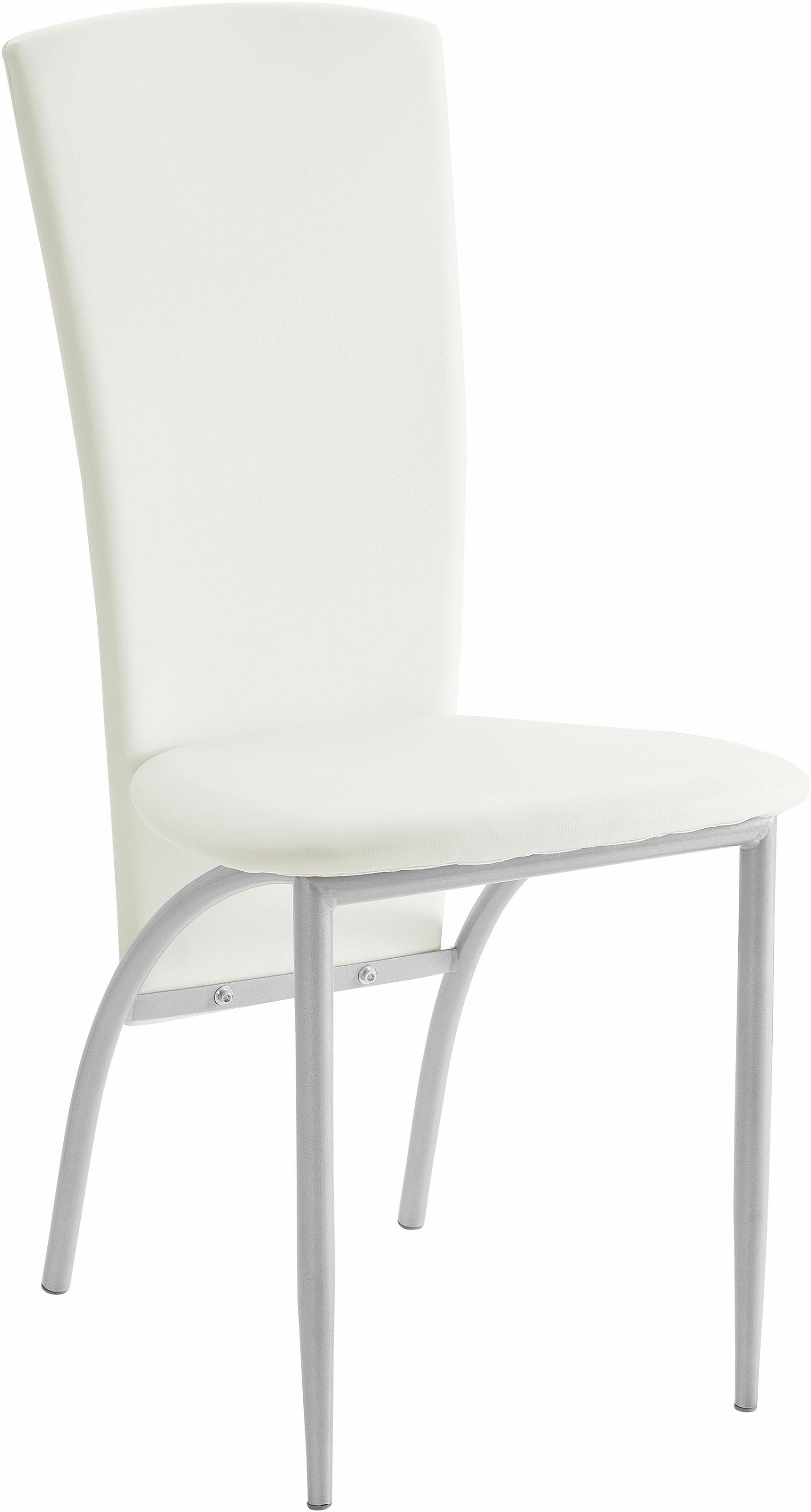 INOSIGN Essgruppe »LynnNico« Set: Esstisch 80 x 80 cm und 4 Stühle mit pflegeleichtem Kunstleder