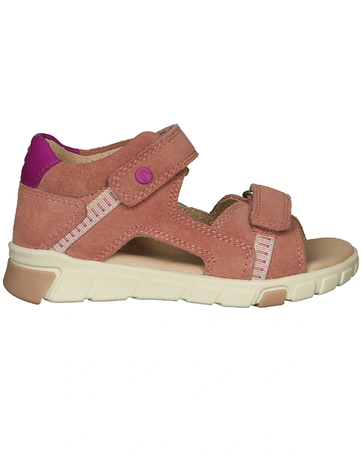 Lauflern-Sandalen MINI STRIDE in rosa
