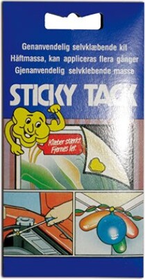 Elefantsnot - Sticky Tack Hæftemasse - 40G Gylden