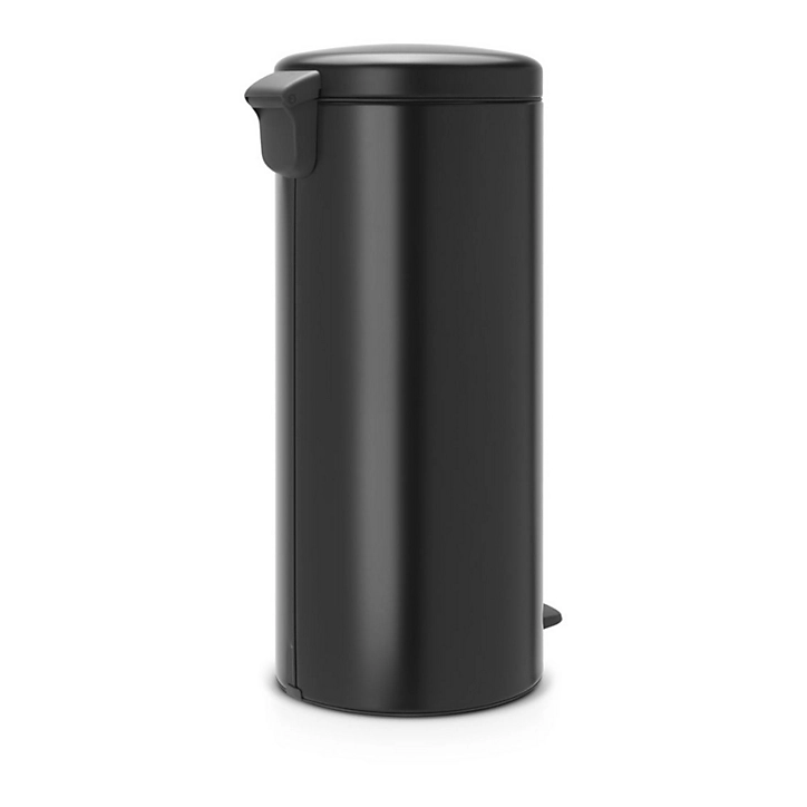 Poubelle de cuisine 30L New Icon Brabantia métal noir